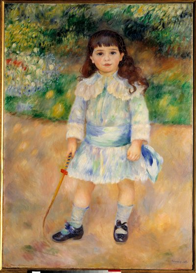 The Child with the Whip by Pierre Auguste Renoir
