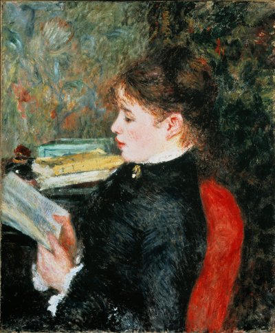 The Reader by Pierre Auguste Renoir