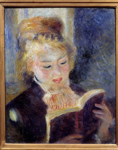The Reader by Pierre Auguste Renoir