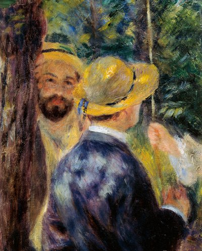 The Swing (detail) by Pierre Auguste Renoir