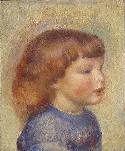 Head of a Child by Pierre Auguste Renoir