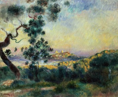 View of Antibes by Pierre Auguste Renoir
