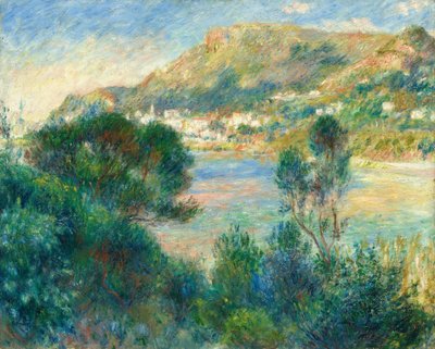 View of Monte Carlo from Cap Martin, c. 1884 by Pierre Auguste Renoir