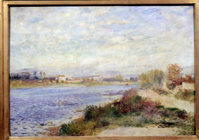 View of the Seine in Argenteuil by Pierre Auguste Renoir