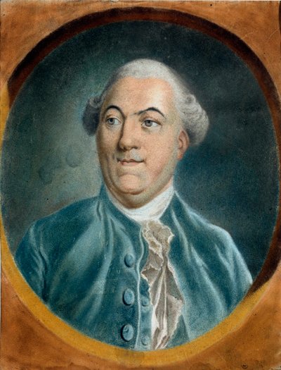 Portrait of Jacques Necker (1732-1804) Minister by Pierre Baudemant