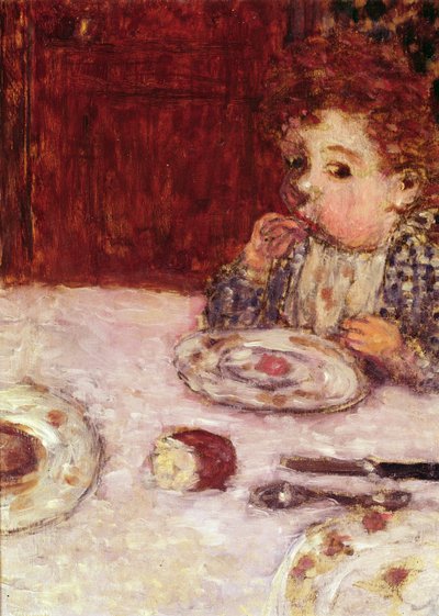 A Child at Table, c.1897 by Pierre Bonnard