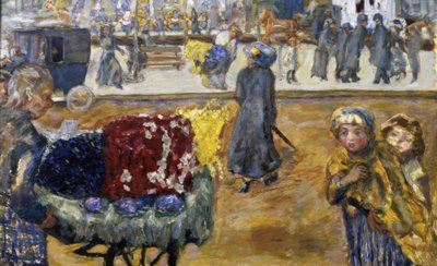 Evening in Paris by Pierre Bonnard