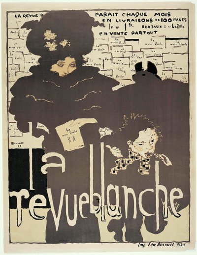 Portrait of Misia Sert (Illustration by Pierre Bonnard) by Pierre Bonnard