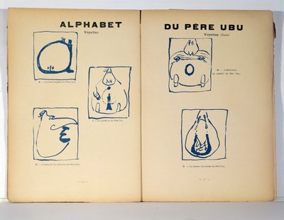 Alphabet of Pere Ubu by Pierre Bonnard