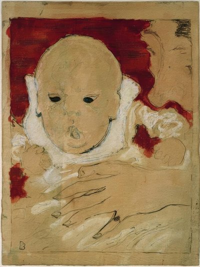 Andrée Bonnard and Her Son Jean Terrasse by Pierre Bonnard