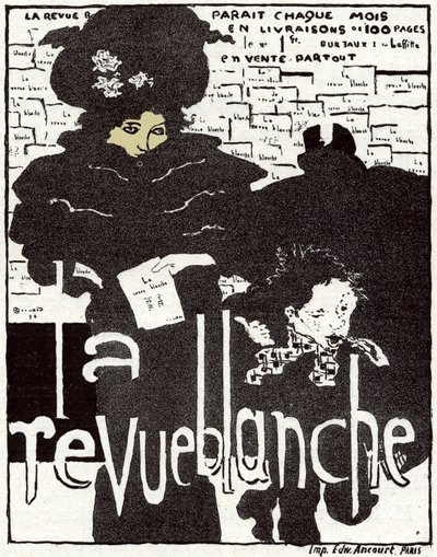 The Revue Blanche, Poster by Pierre Bonnard, France by Pierre Bonnard