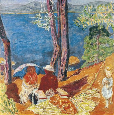 Seaside under the Pines, 1921 by Pierre Bonnard