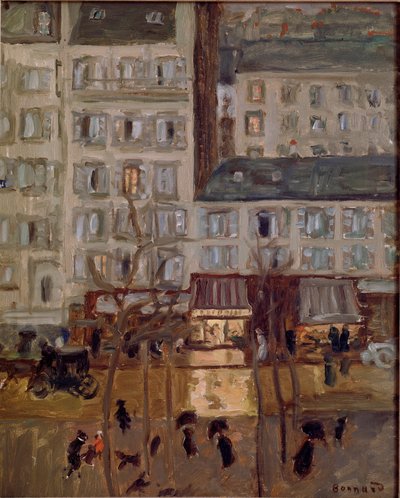 Boulevard de Clichy by Pierre Bonnard