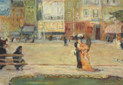 Boulevard de Clichy by Pierre Bonnard