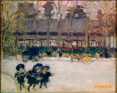 Boulevard de Clichy, Three Children by Pierre Bonnard
