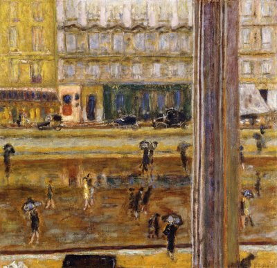 Boulevard des Batignolles (The Rain), c.1926 by Pierre Bonnard