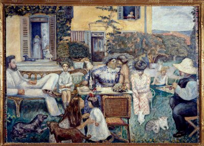 Bourgeois Afternoon or the Terrace Family, 1900 by Pierre Bonnard