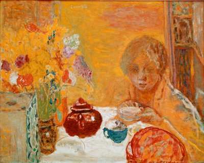 Breakfast by Pierre Bonnard