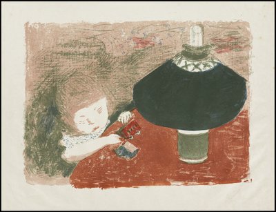 Child with Lamp by Pierre Bonnard