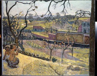 Early Spring. Little Fauns by Pierre Bonnard