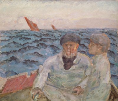Fishermen in Brittany by Pierre Bonnard