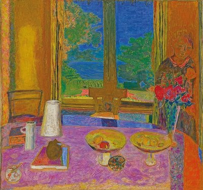 Large Dining Room Facing the Garden (Grande salle à manger sur le jardin). 1934-35 by Pierre Bonnard