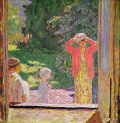 In Front of the Window, 1918 by Pierre Bonnard