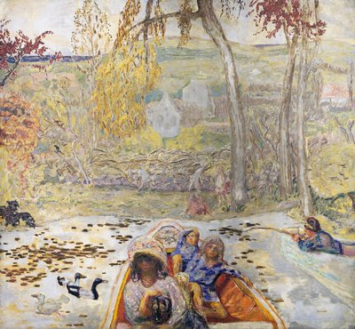 In a Boat by Pierre Bonnard