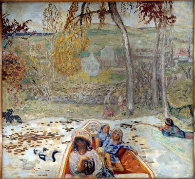 In a Boat by Pierre Bonnard