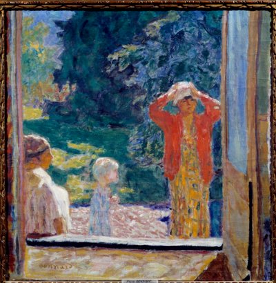 In Front of the Window by Pierre Bonnard