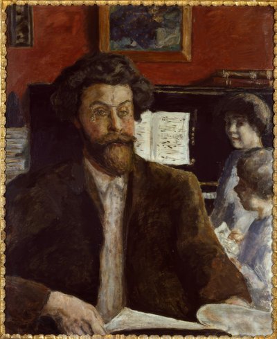 Composer Claude Terrasse with Sons Jean and Charles by Pierre Bonnard