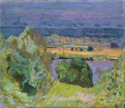 The Seine at Vernon by Pierre Bonnard