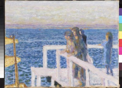 Landing Stage at Cannes by Pierre Bonnard