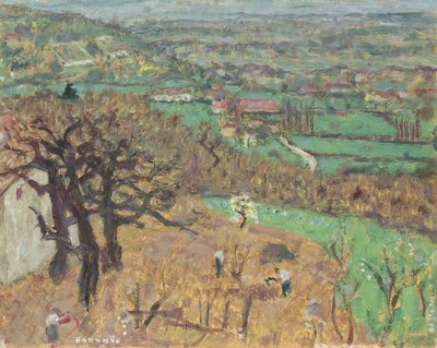 Landscape in Dauphine, c.1899 by Pierre Bonnard
