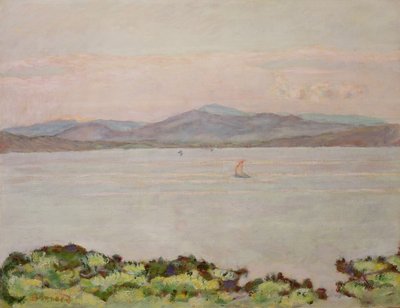 The Gulf between La Napoule and St. Raphael by Pierre Bonnard