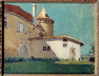 The castle of Virieu or house with the Turret by Pierre Bonnard
