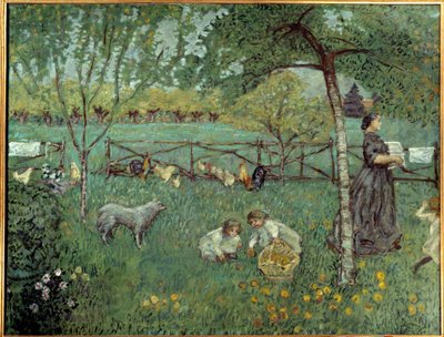 Le grand jardin by Pierre Bonnard