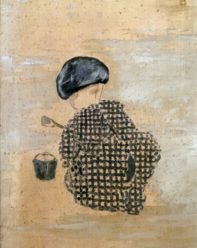 The Child with the Sand Pie or The Child with the Bucket by Pierre Bonnard