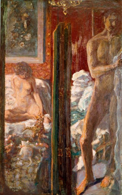 The Man and the Woman by Pierre Bonnard