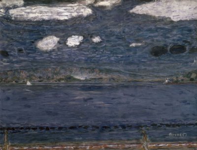 Mediterranean – 1941/44 – 48.3 × 63.2 cm – gouache and pencil on paper by Pierre Bonnard