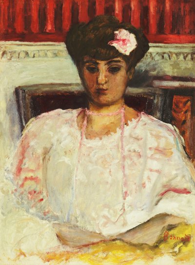 Misia in Pink Blouse by Pierre Bonnard