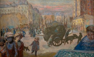 Morning Paris by Pierre Bonnard