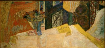 Still Life with Flower Bouquet (The Venus of Cyrene) by Pierre Bonnard