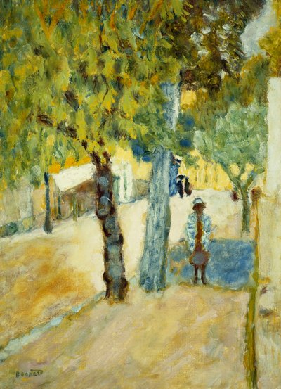 People in the Street by Pierre Bonnard