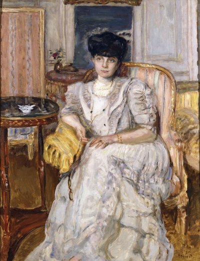 Portrait of the Princess Helen of Caraman-Chimay by Pierre Bonnard