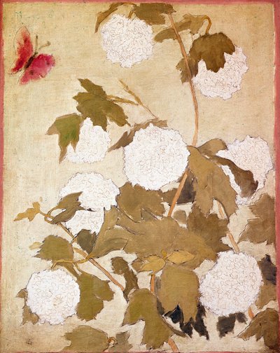 Snowballs Flowers by Pierre Bonnard