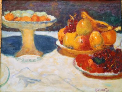Still life with compotter by Pierre Bonnard