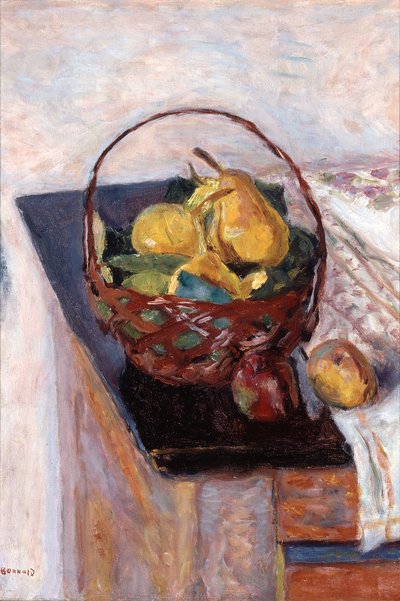 The Basket of Fruit by Pierre Bonnard