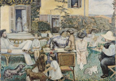 The Bourgeois Afternoon, or The Terrasse Family by Pierre Bonnard