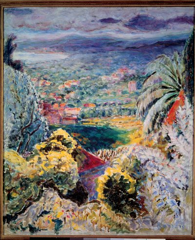 The Cannet or the Bay of Cannes 1935 by Pierre Bonnard